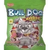 golosina bull dog ácidas