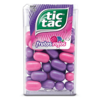 tic tac frutos rojos