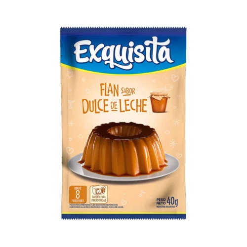 Flan de Dulce de Leche EXQUISITA