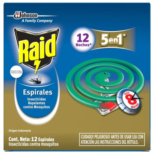 Raid esppirales 12 unidades